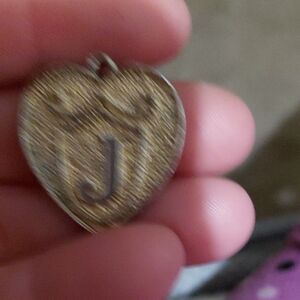 Gold Heart Pendant Necklace